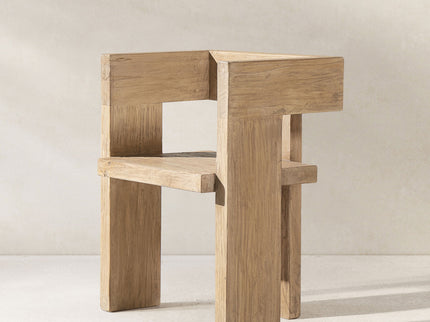 Avenel - Sculptural Block Accent Chair