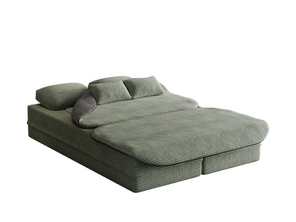 2 In 1 Foldable Sofa Bed With Multi Functional Blanket