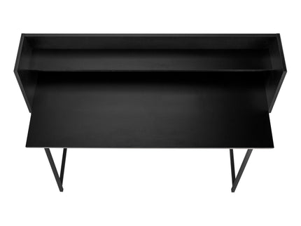 Computer Desk For Home Office Laptop, Storage Shelves, Contemporary & Modern
