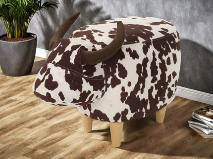 Cow Shaped Ottoman Footstool