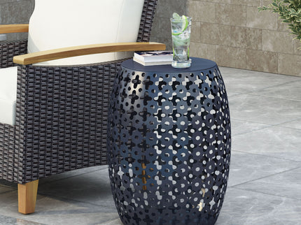 Modern Design, Metal End Table, Large