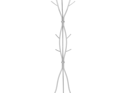 Coat Rack, Hall Tree, Free Standing, 11 Hooks, Entryway, Contemporary & Modern