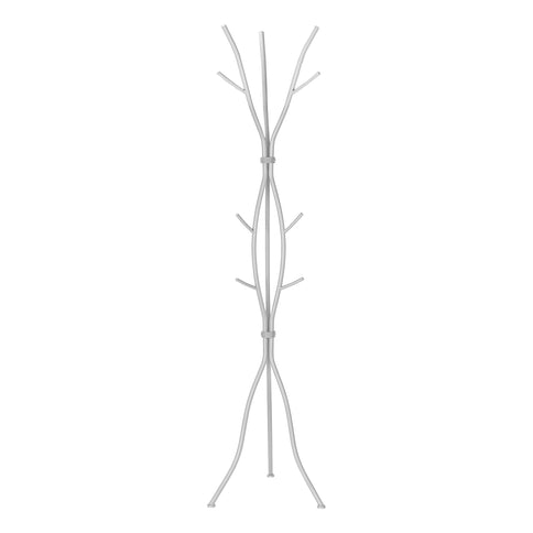 Coat Rack, Hall Tree, Free Standing, 11 Hooks, Entryway, Contemporary & Modern