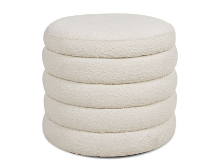 Fuji - Oversized Round Storage Ottoman