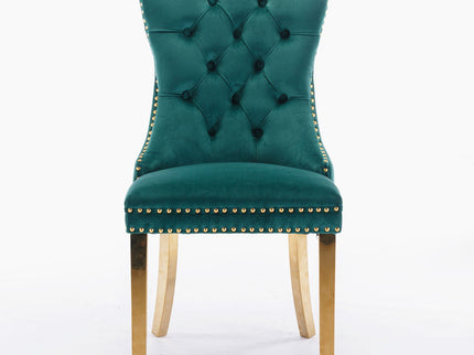 Nikki - Modern, High-End Tufted Dining Chair (Set of 2)