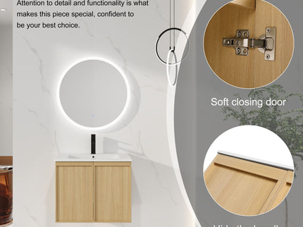 Floating Bathroom Vanity With Sink Combo