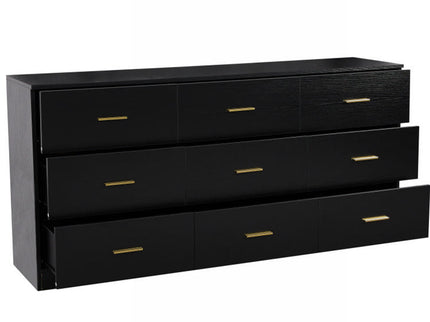 9 Drawer Dresser, Ample Storage For Bedroom
