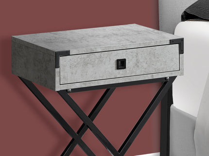 Accent Side Table, Storage Drawer, Stylish Design Contemporary & Modern