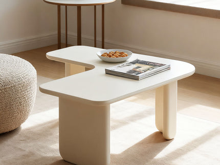 L-Shape Coffee Table For Living Room