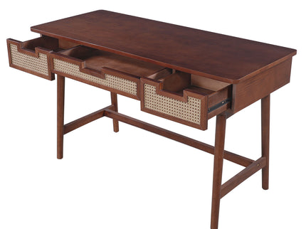 Writing Desk With 3 Drawers For Living Room