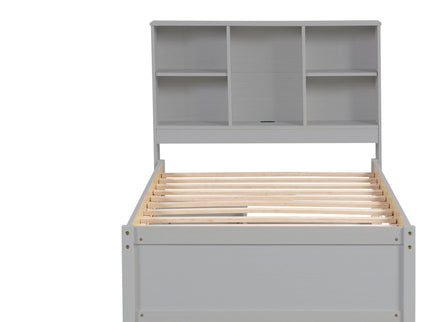 Bed Frame With Built In USB Port And 2 Drawers