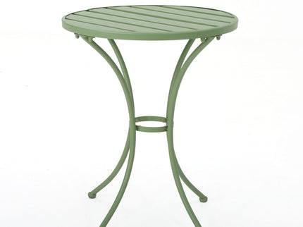3 Piece Bistro Set With Table And 2 Chairs - Green