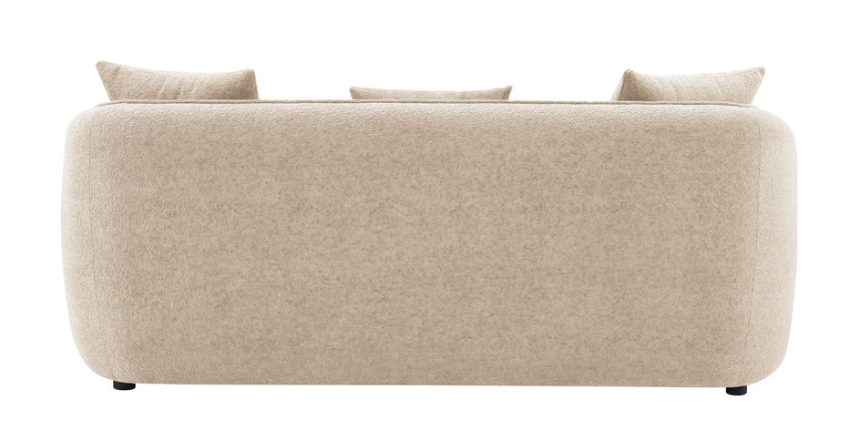 Keith - Sofa With 3 Matching Color Toss Pillows