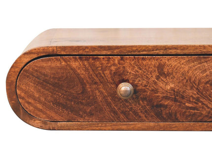 Wall Mounted Console Table - Walnut