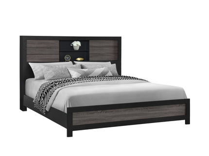 Soluto - Bed With Bookcase Headboard
