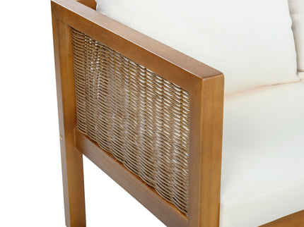 2 Piece Outdoor Armchair Set With Cushion