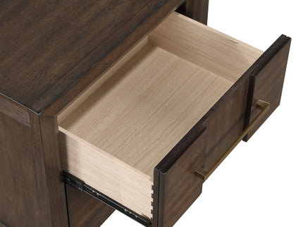 Kenzo - 2 Drawer Nightstand - Walnut