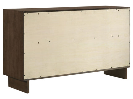 Hemlock - 6 Drawer Dresser Cabinet - Brown