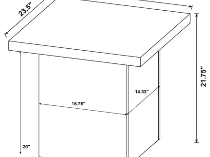 Exeter - Square Table
