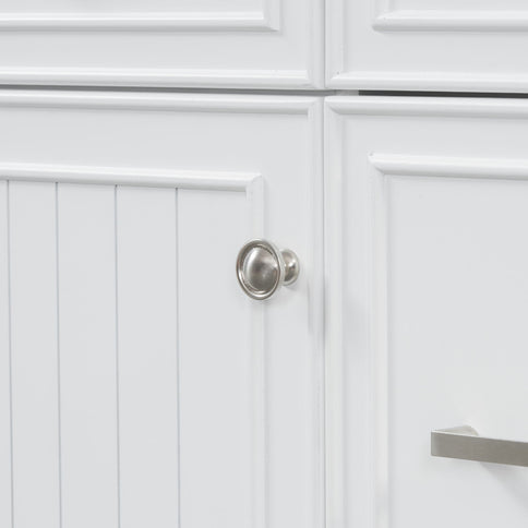 Bathroom Vanity With Ceramic Sink, Soft Close Doors, Adjustable Shelves