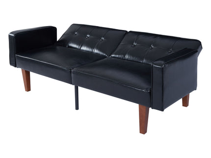 3 Position Split Back Futon Sofa Bed For Living Room