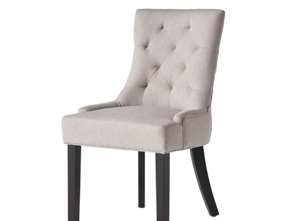 Contemporary Cheney Dining Chair Set With Tufted Design