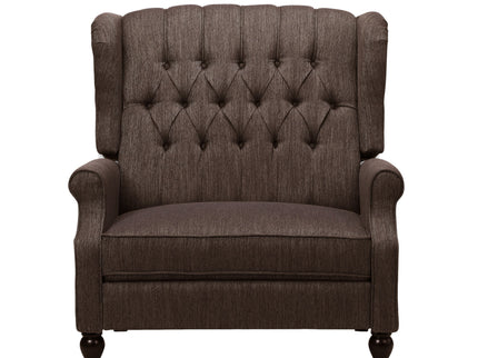 Dunham - Contemporary Fabric Tufted Oversized Pushback Recliner