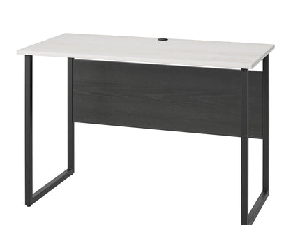 Sorina - Writing Desk - White / Light Oak