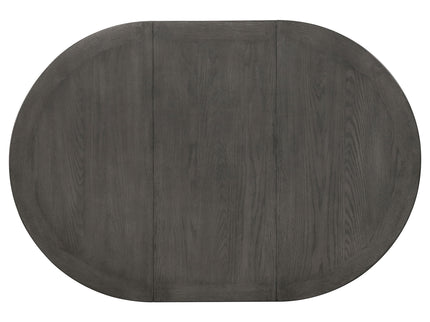 Ingall - 5 Piece Set With Storage Table And Upholstered Chairs - Medium Gray