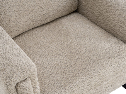 Upholstered Accent Armchair With Square Arm