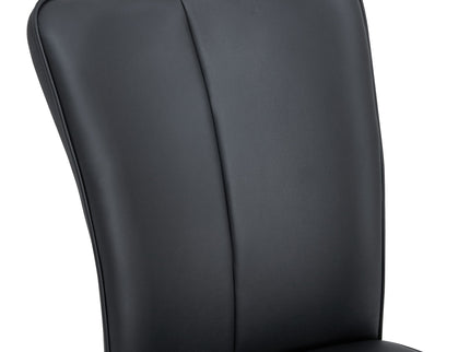 Modern Minimalist Dining Chairs With Metal Legs