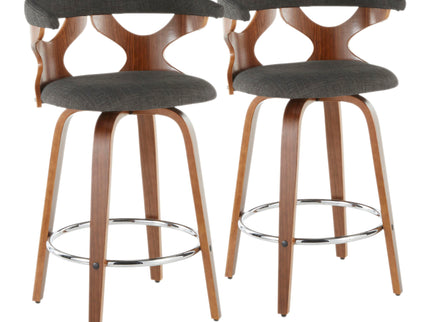 Gardenia - Mid Century Modern Counter Stool (Set of 2)