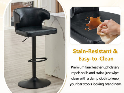 Adjustable Swivel Bar Chair