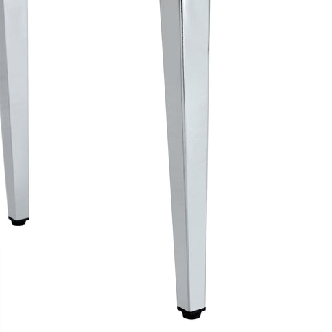 Elegant Upholstered Chairs & Metal Legs