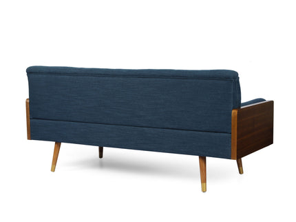 Aidan - Mid Century Modern Tufted Fabric Sofa