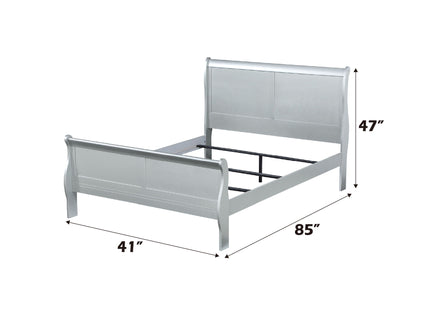 Louis Philippe - Sleigh Style Bed