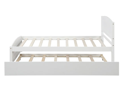 Platform Bed & Headboard, Footboard And Wood Slat Support