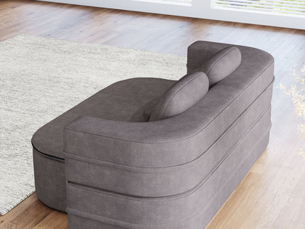 2 In 1 Foldable Sofa Bed With Multi Functional Blanket, Floor Lounge Sofa