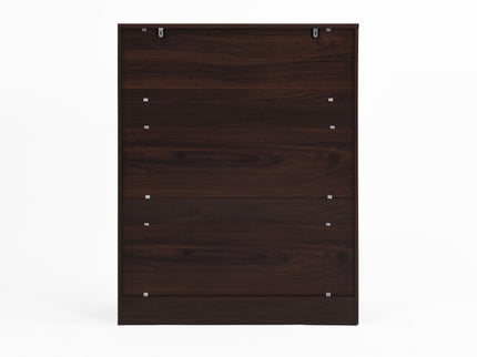 Freestanding Wooden Shoe Cabinet, 4 Tier Organizer With Drawer