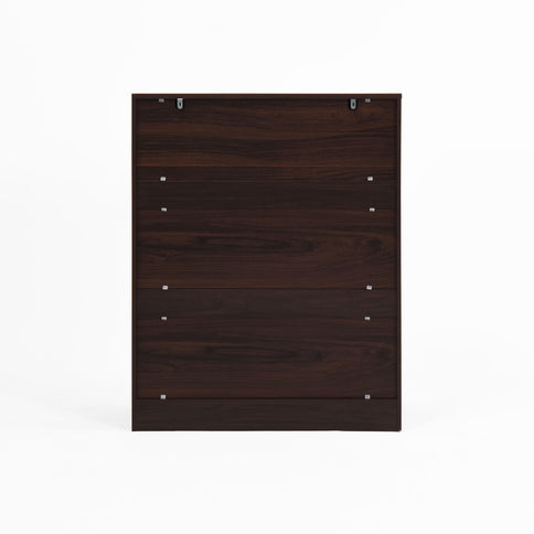Freestanding Wooden Shoe Cabinet, 4 Tier Organizer With Drawer