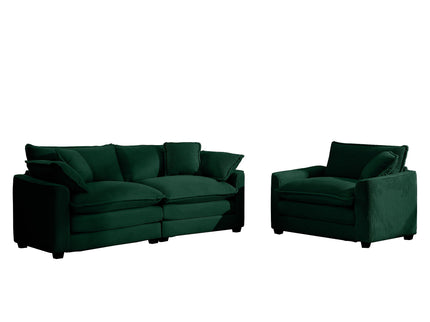 Elegant Oversized Sectional Sofa Set With Deep Seats And Flexible Layout