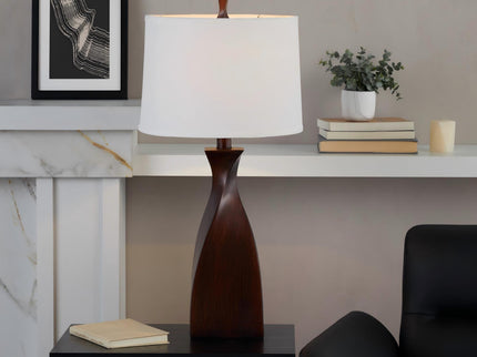 Curvo - Contemporary Polyresin Table Lamp (Set of 2)