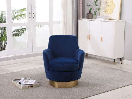 Teddy Swivel Barrel Chair, Swivel Accent Chairs Armchair For Living Room