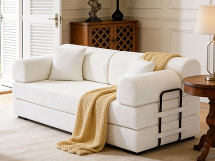 Convertible Sleeper Sofa Bed, Floor Lounge Couch For Living Room