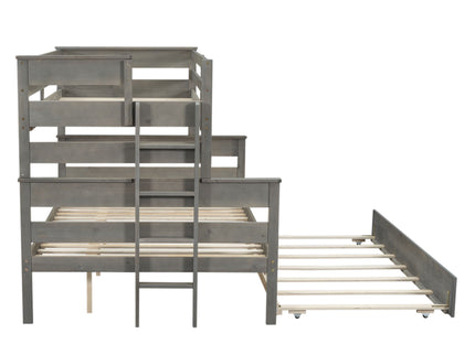 Detachable Design Bunk Bed With Ladder