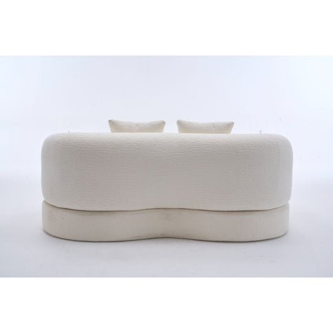 Foldable Sofa Bed, Boneless Couch Convertible Sleeper With 4 Pillows