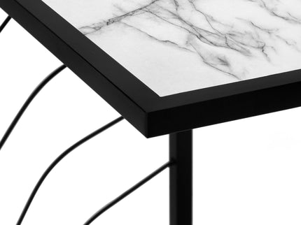 Accent Table, C - Shaped, Contemporary & Modern Convenient Design