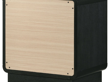 Burton - 2 Drawer Nightstand - Black