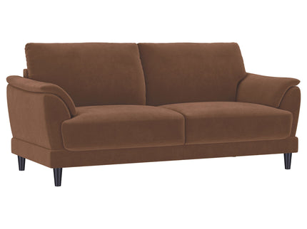 Dania - Sofa With Tufted Arms - Rust