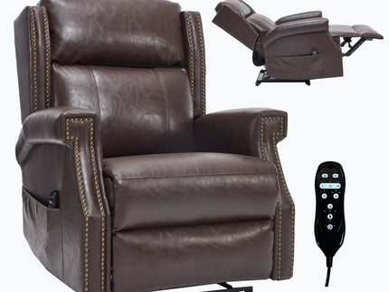 Manual Recliner Chair  With Heavy Duty Motion Mechanism, 8 Vibrating Nodes And 3 Massage Modes For Living Room